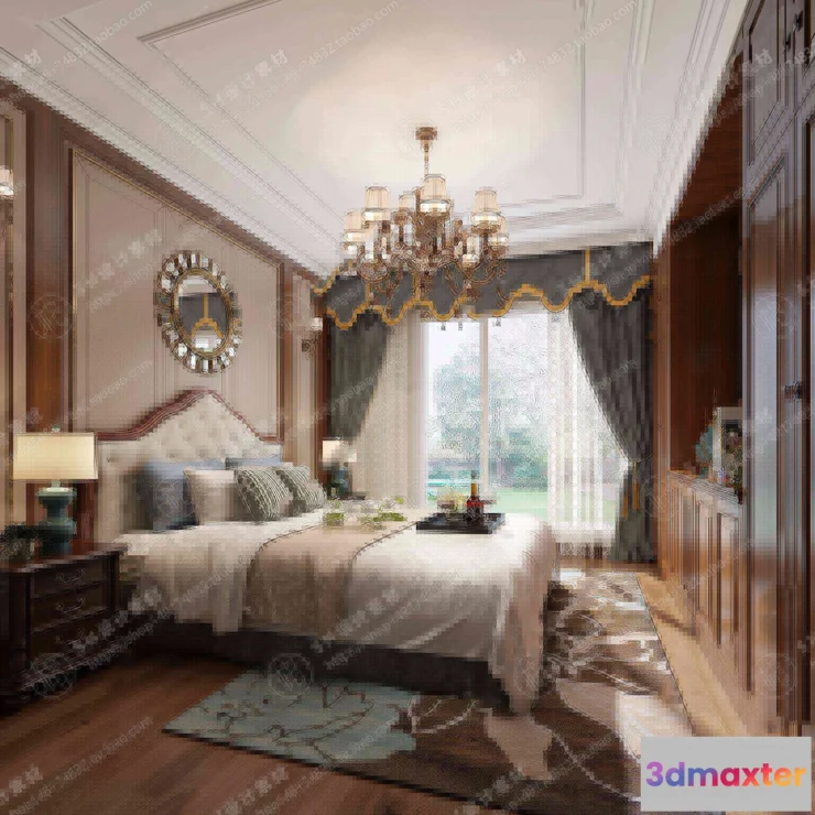 1114454 - BEDROOM 3D SCENES - VRAY RENDER - 481