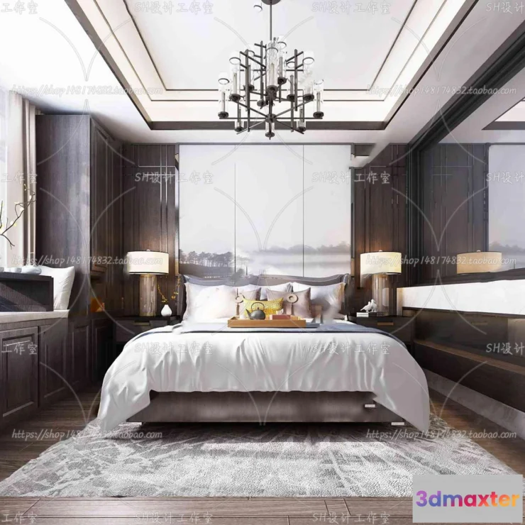 1114648 - BEDROOM 3D SCENES - VRAY RENDER - 578