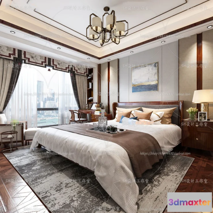 1114770 - BEDROOM 3D SCENES - VRAY RENDER - 639