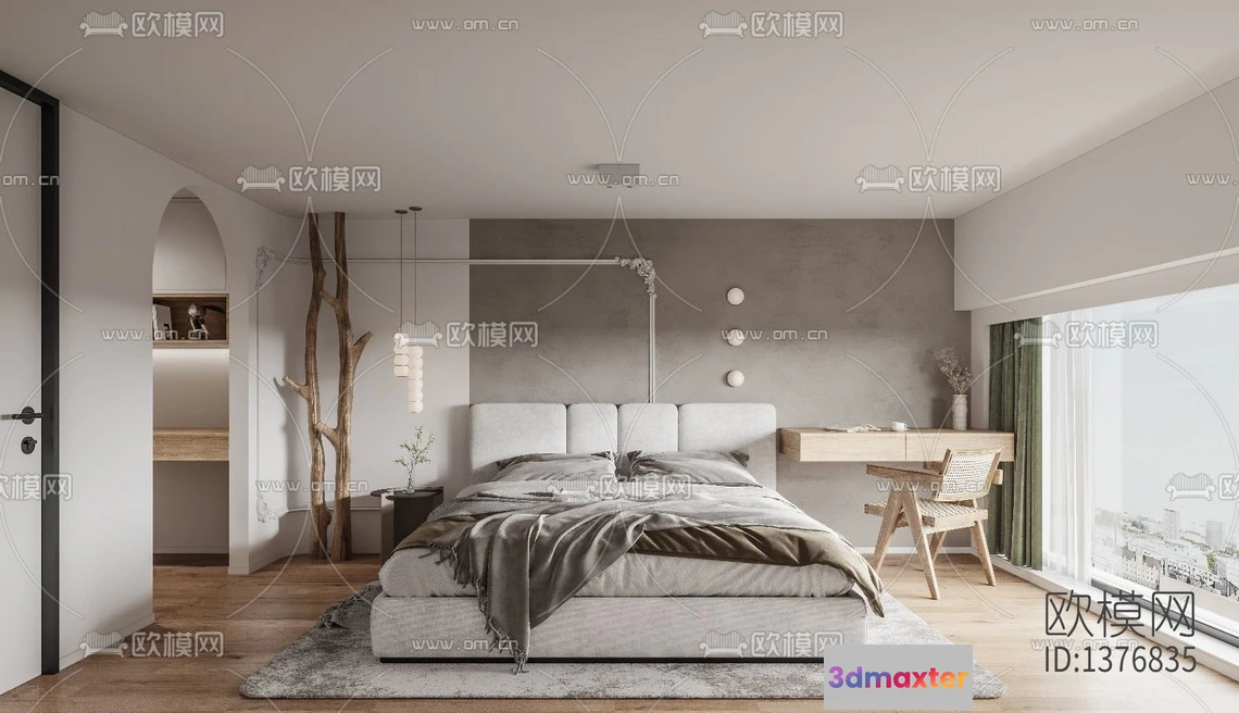 1142602 - Corona Render 3D Scenes - Bedroom - 0005