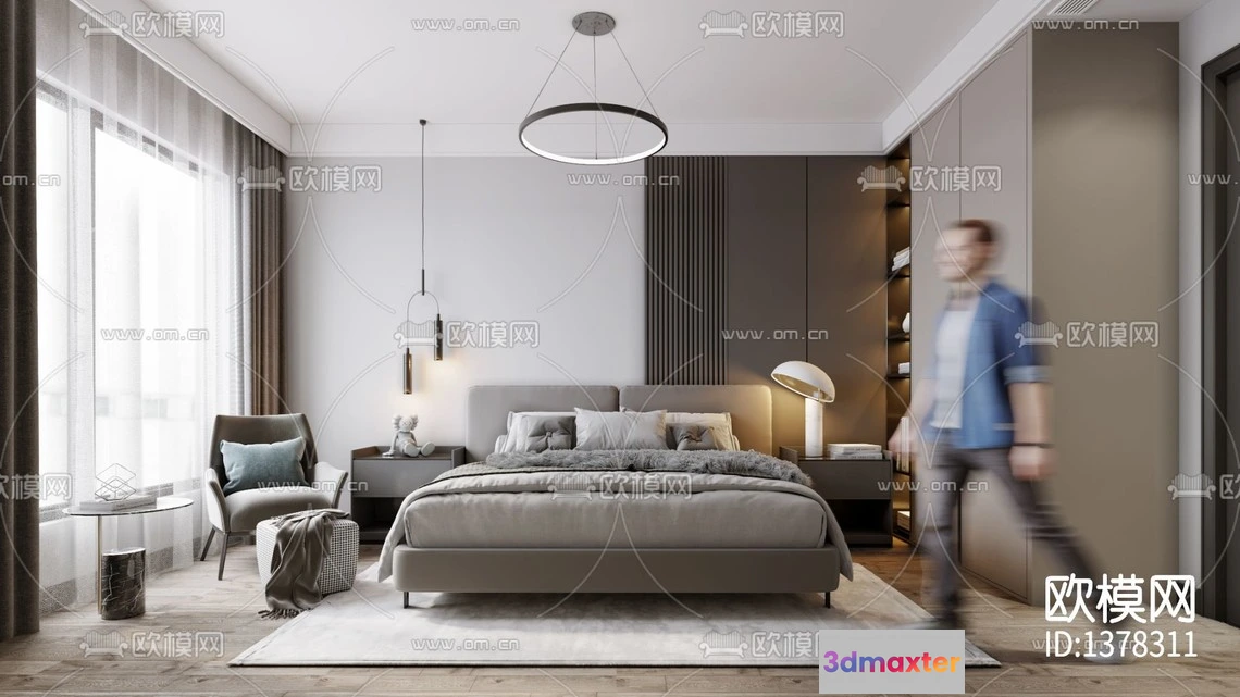 1142620 - Corona Render 3D Scenes - Bedroom - 0014