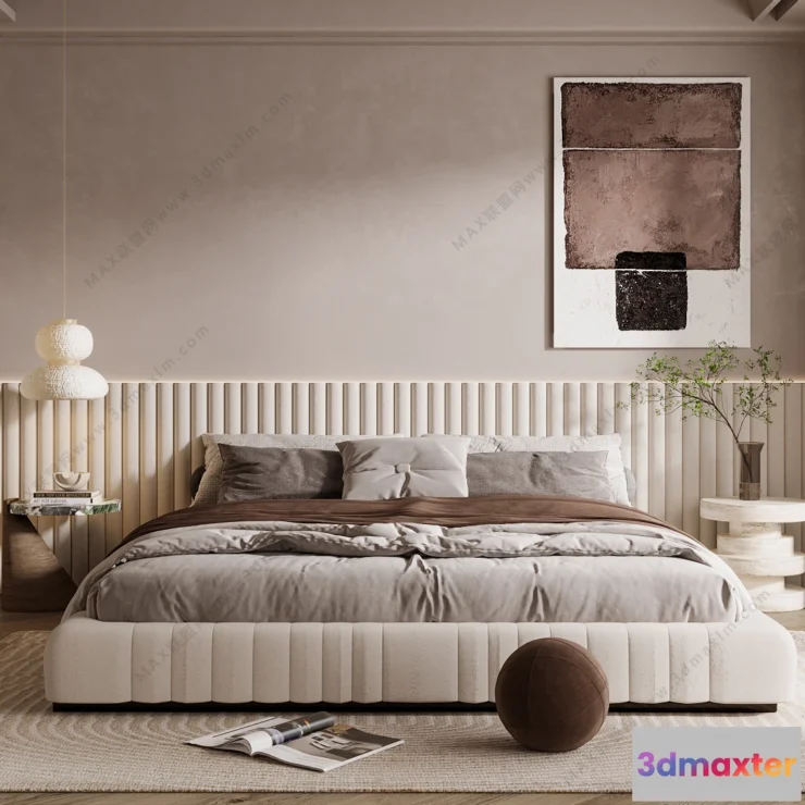 1154730 - MODERN INTERIOR 3D SCENES - BEDROOM - 0004