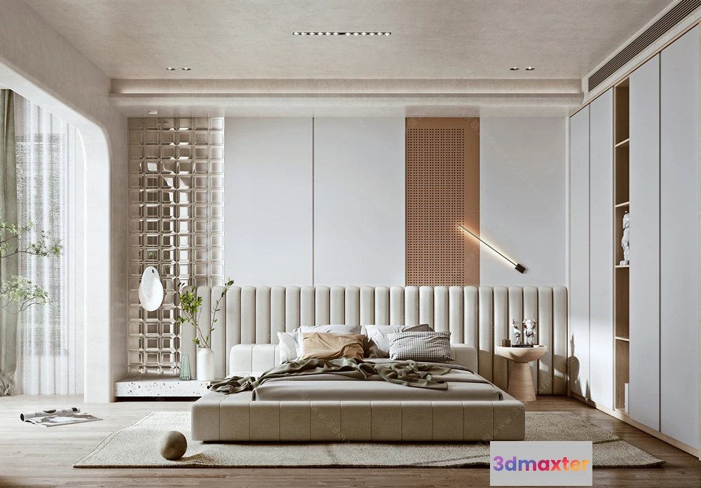 1154752 - MODERN INTERIOR 3D SCENES - BEDROOM - 0015