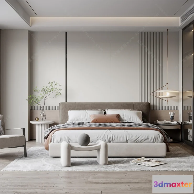 1154764 - MODERN INTERIOR 3D SCENES - BEDROOM - 0021
