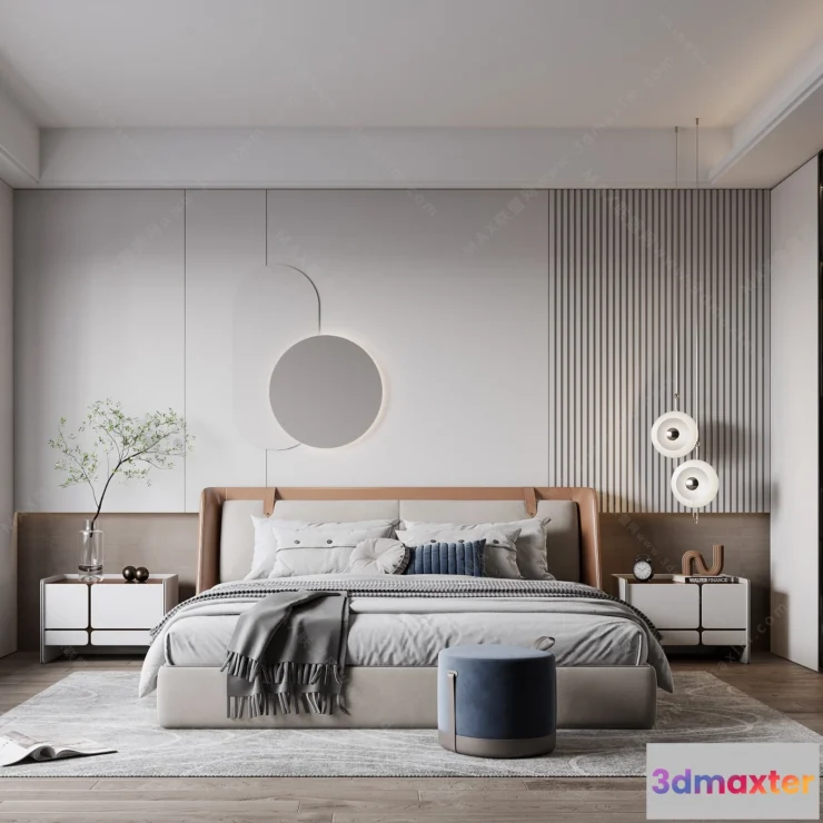 1154774 - MODERN INTERIOR 3D SCENES - BEDROOM - 0026