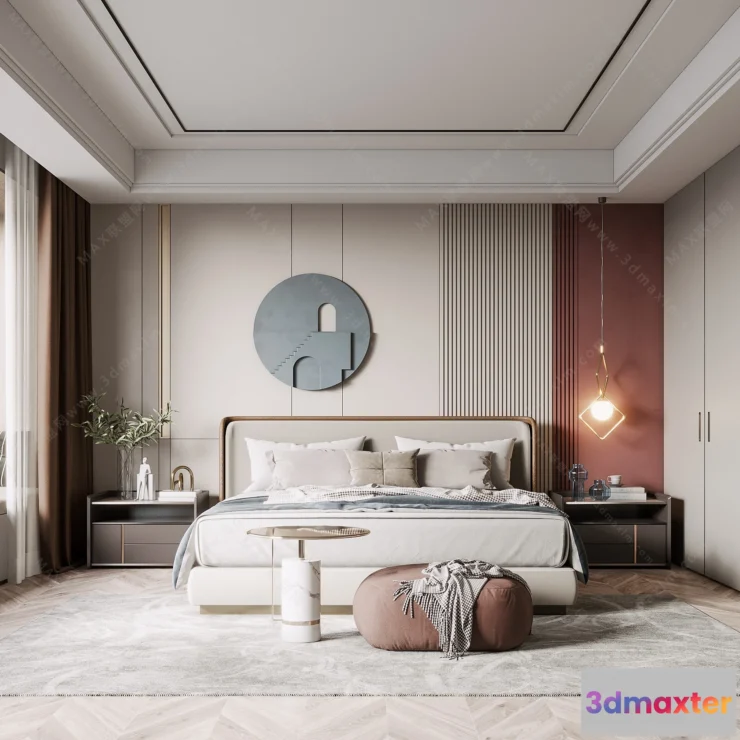 1154780 - MODERN INTERIOR 3D SCENES - BEDROOM - 0029