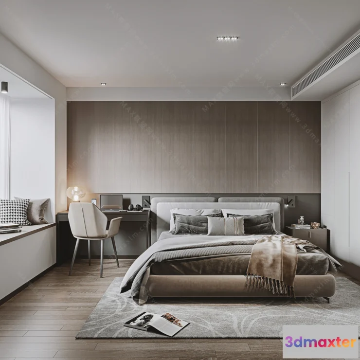 1154798 - MODERN INTERIOR 3D SCENES - BEDROOM - 0038