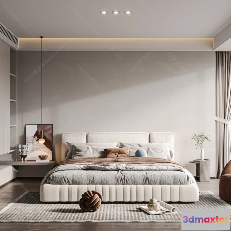 1154800 - MODERN INTERIOR 3D SCENES - BEDROOM - 0039
