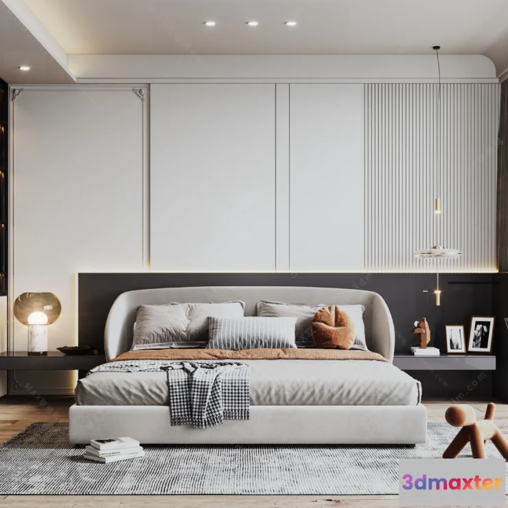 1154804 - MODERN INTERIOR 3D SCENES - BEDROOM - 0041