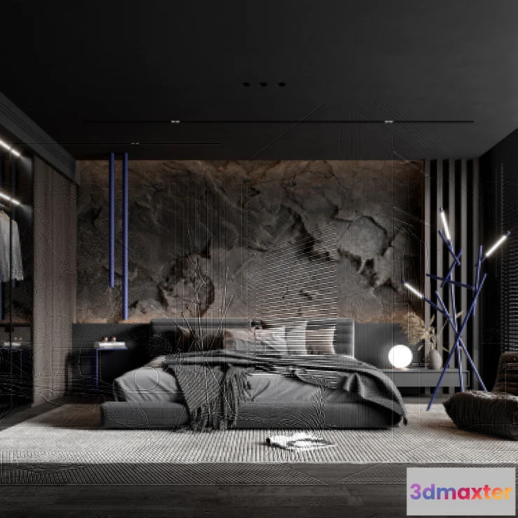 1155626 - HOUSE SPACE 3D SCENES - BEDROOM - 0001