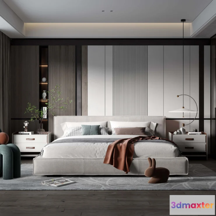 1155690 - HOUSE SPACE 3D SCENES - BEDROOM - 0033