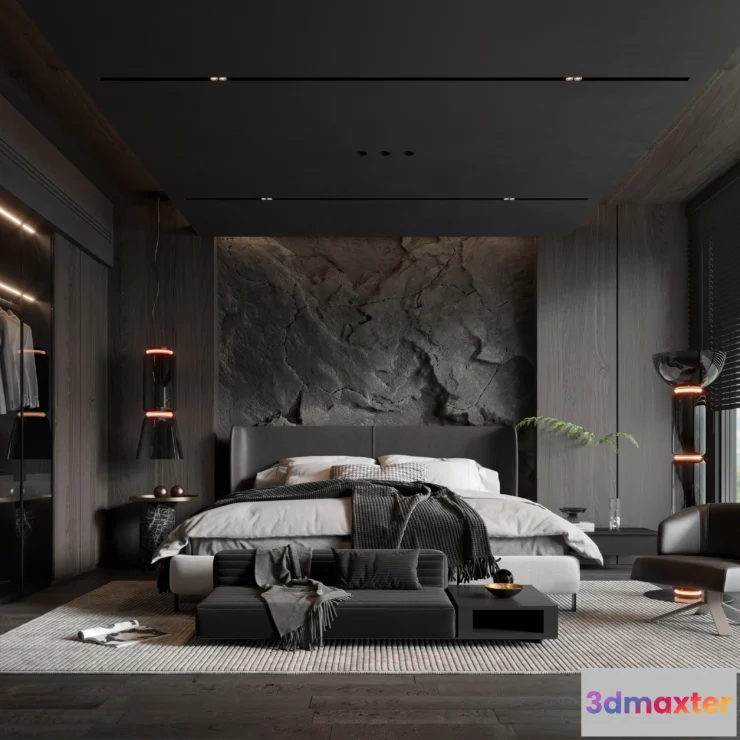 1155692 - HOUSE SPACE 3D SCENES - BEDROOM - 0034