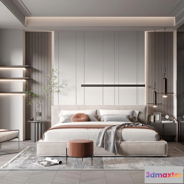 1155704 - HOUSE SPACE 3D SCENES - BEDROOM - 0040