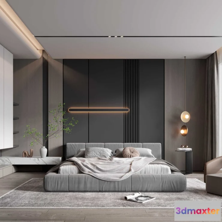 1155716 - HOUSE SPACE 3D SCENES - BEDROOM - 0046