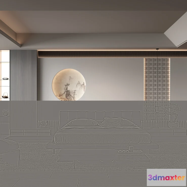 1155718 - HOUSE SPACE 3D SCENES - BEDROOM - 0047