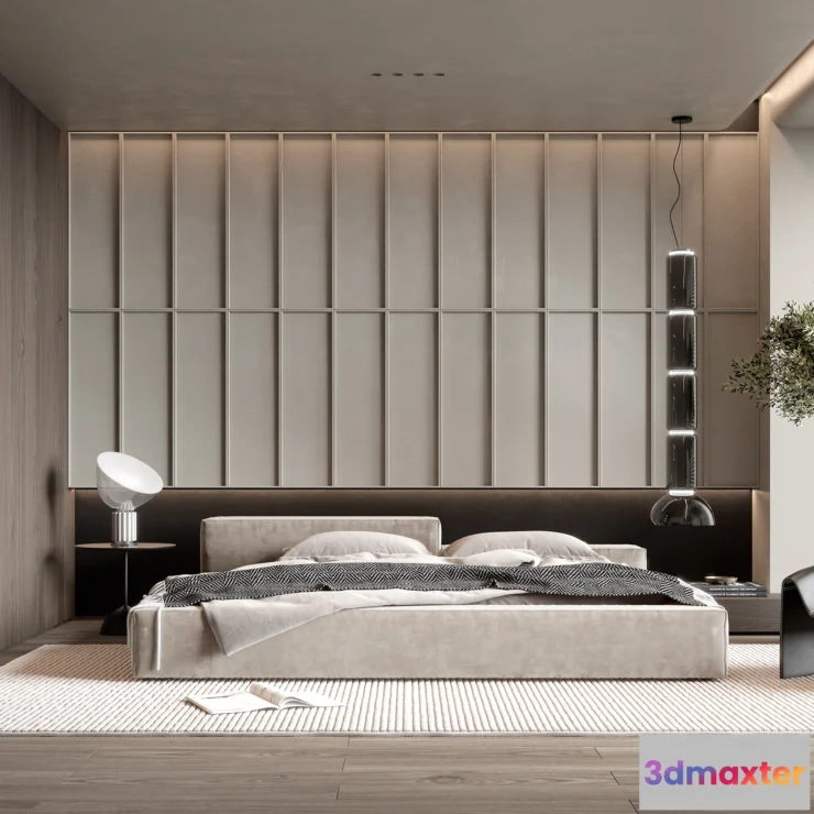 1155722 - HOUSE SPACE 3D SCENES - BEDROOM - 0049