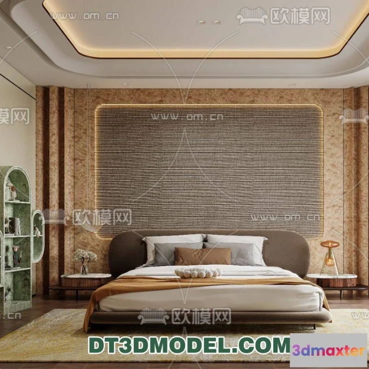 1162548 - WABI SABI STYLE 3D MODELS - BEDROOM - 0002