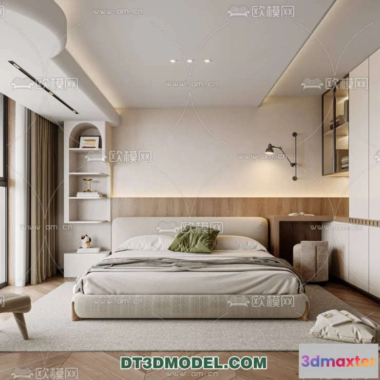 1162552 - WABI SABI STYLE 3D MODELS - BEDROOM - 0004