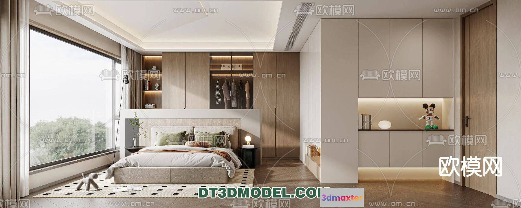 1162556 - WABI SABI STYLE 3D MODELS - BEDROOM - 0006