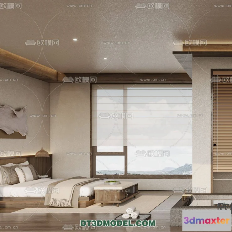1162572 - WABI SABI STYLE 3D MODELS - BEDROOM - 0014