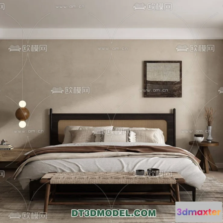 1162588 - WABI SABI STYLE 3D MODELS - BEDROOM - 0022