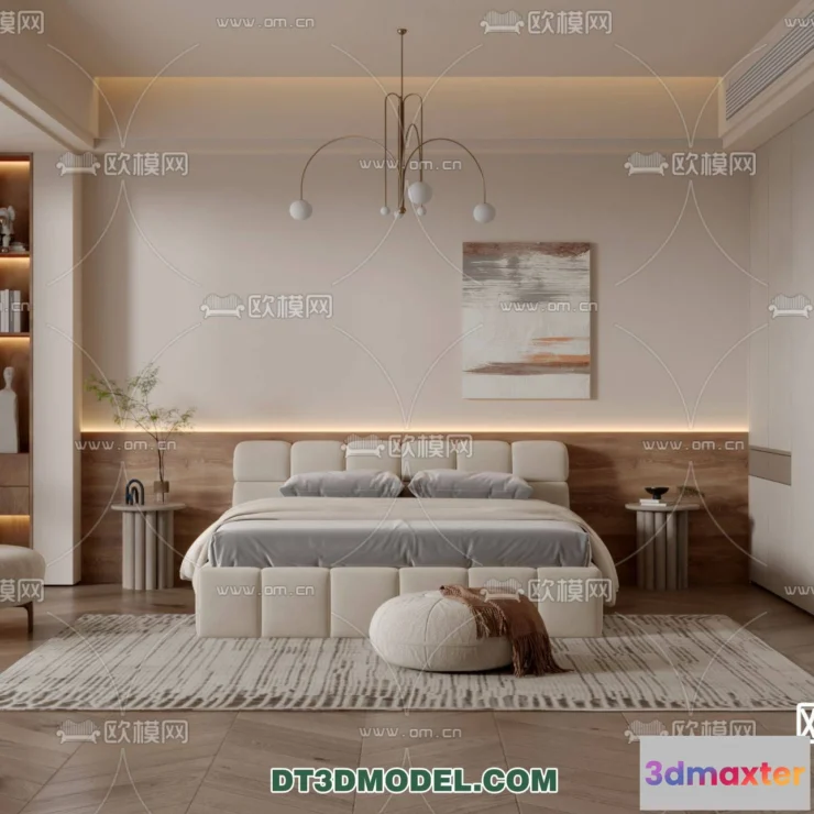 1162600 - WABI SABI STYLE 3D MODELS - BEDROOM - 0028