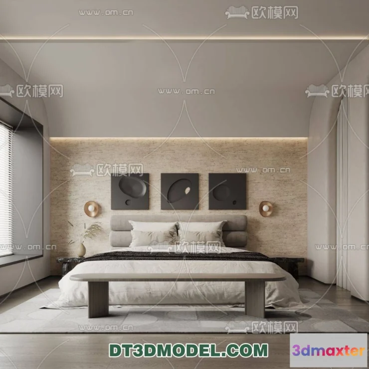 1162616 - WABI SABI STYLE 3D MODELS - BEDROOM - 0036