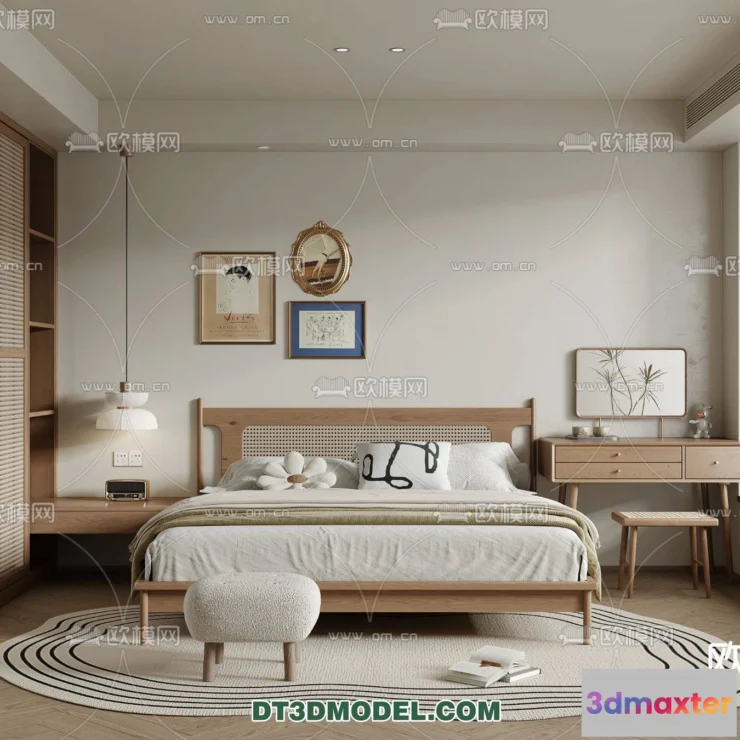 1162622 - WABI SABI STYLE 3D MODELS - BEDROOM - 0039