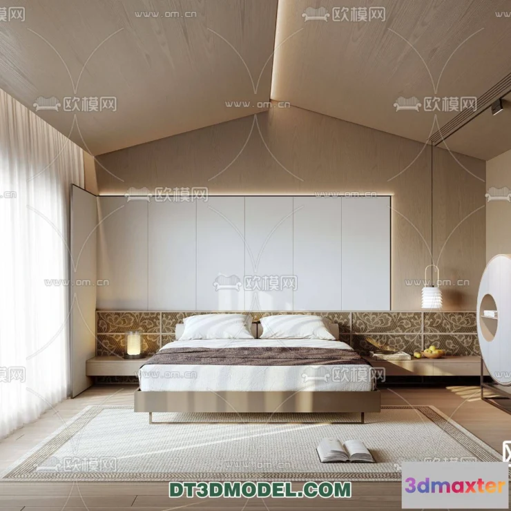 1162624 - WABI SABI STYLE 3D MODELS - BEDROOM - 0040