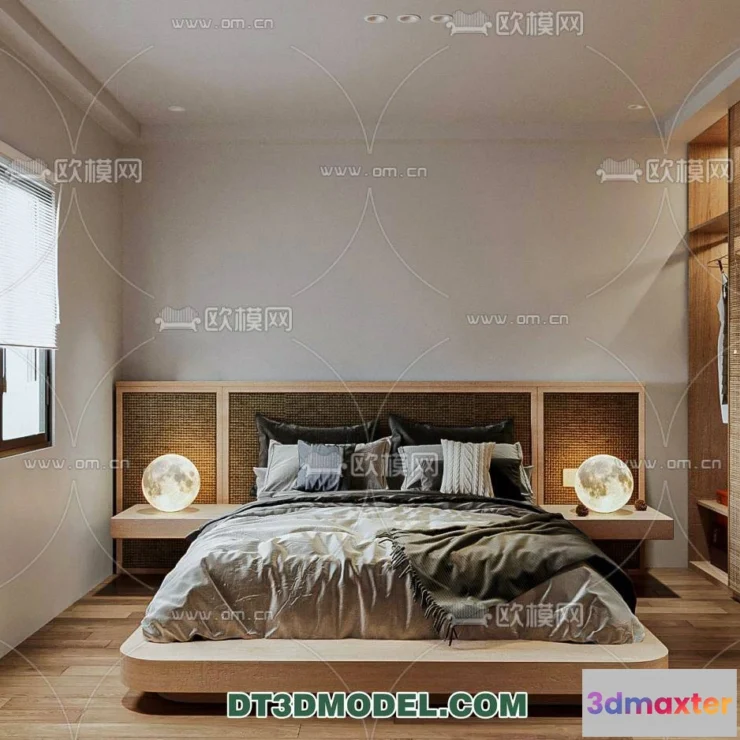 1162630 - WABI SABI STYLE 3D MODELS - BEDROOM - 0043