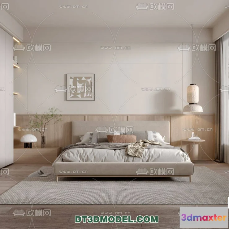 1162634 - WABI SABI STYLE 3D MODELS - BEDROOM - 0045