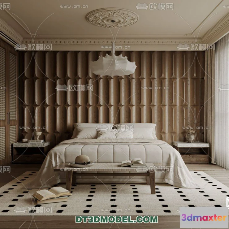 1162652 - WABI SABI STYLE 3D MODELS - BEDROOM - 0054