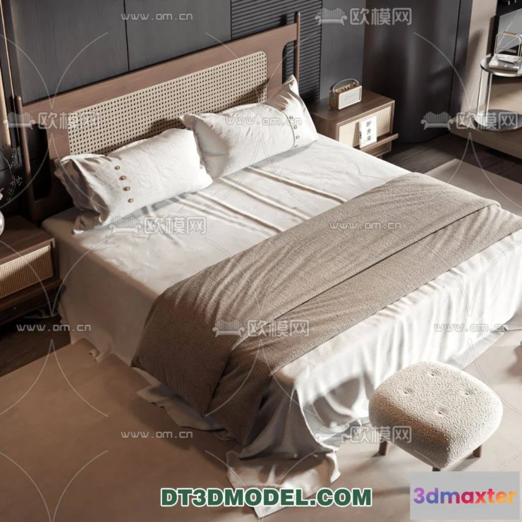 1162654 - WABI SABI STYLE 3D MODELS - BEDROOM - 0055