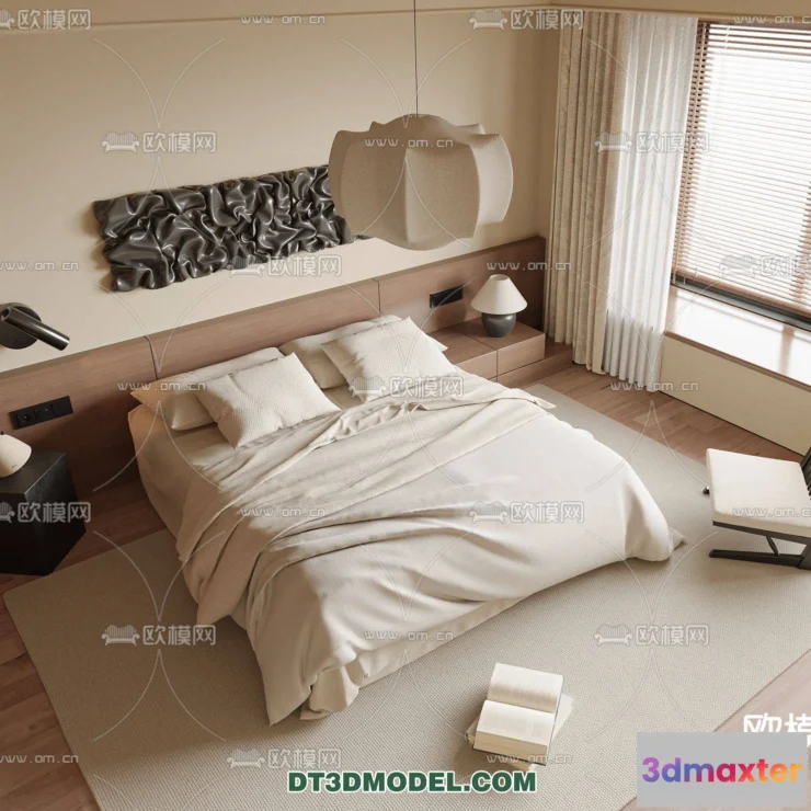 1162668 - WABI SABI STYLE 3D MODELS - BEDROOM - 0062