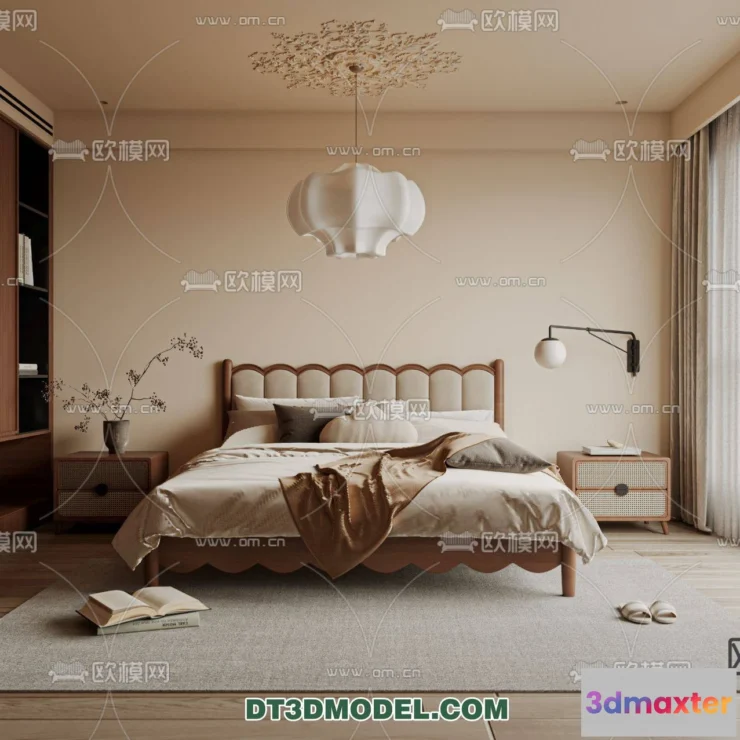 1162688 - WABI SABI STYLE 3D MODELS - BEDROOM - 0072