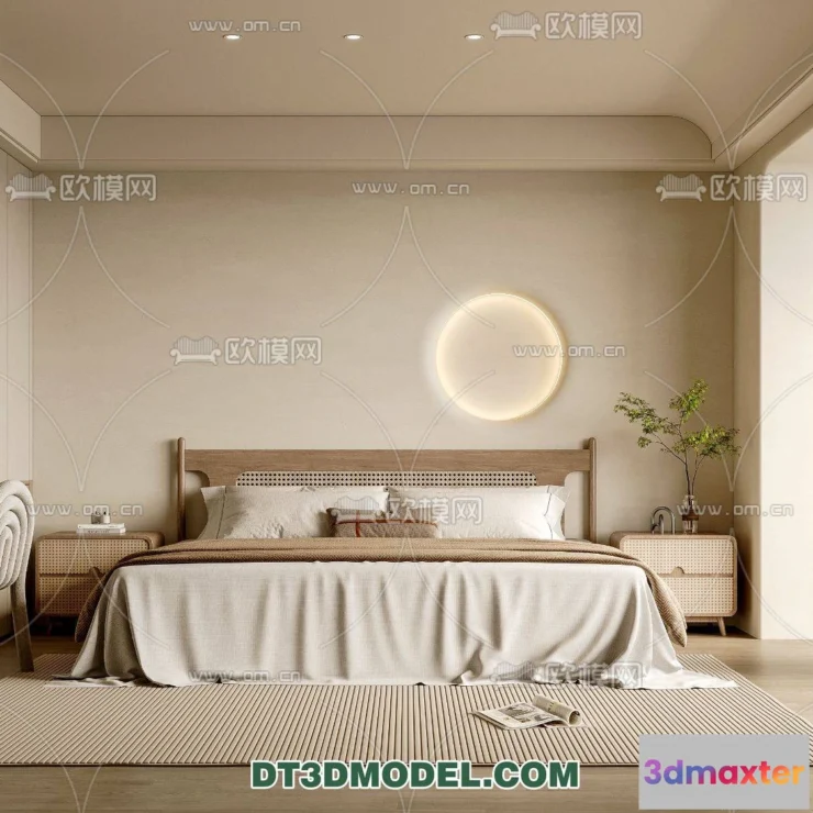 1162704 - WABI SABI STYLE 3D MODELS - BEDROOM - 0080