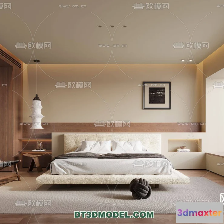 1162706 - WABI SABI STYLE 3D MODELS - BEDROOM - 0081