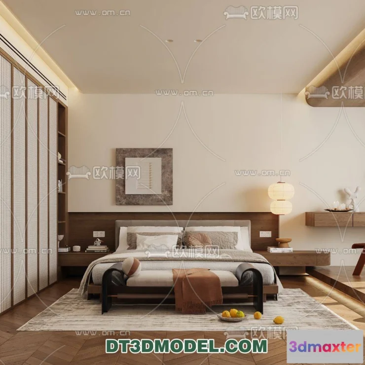 1162712 - WABI SABI STYLE 3D MODELS - BEDROOM - 0084