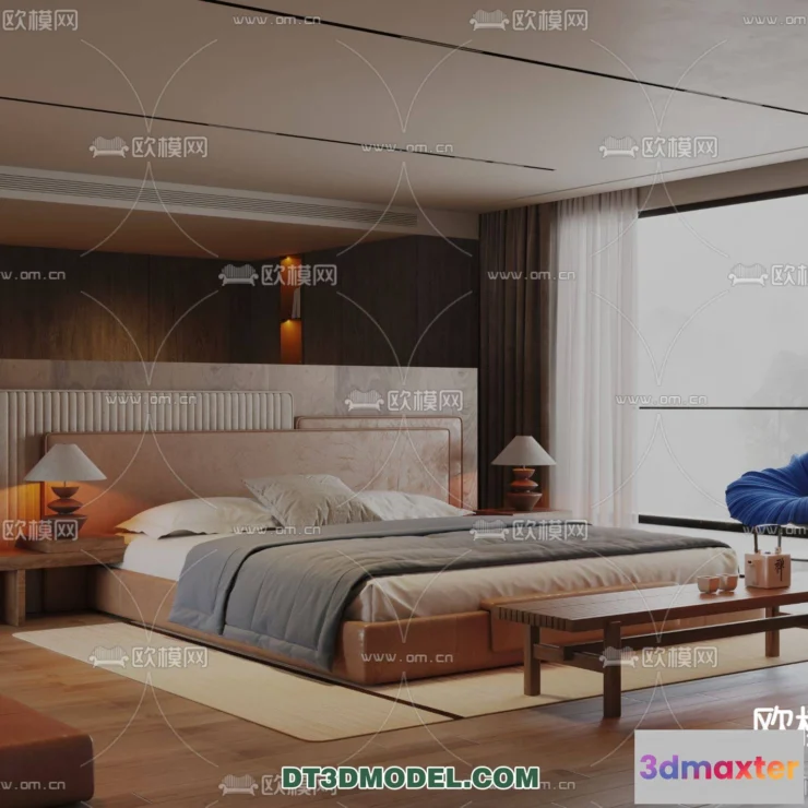 1162714 - WABI SABI STYLE 3D MODELS - BEDROOM - 0085