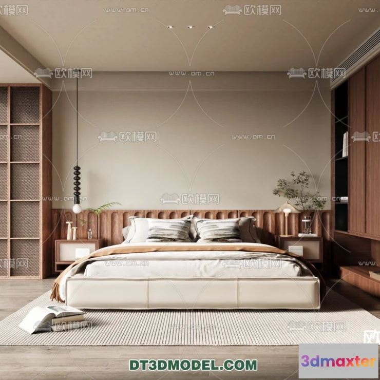 1162730 - WABI SABI STYLE 3D MODELS - BEDROOM - 0093