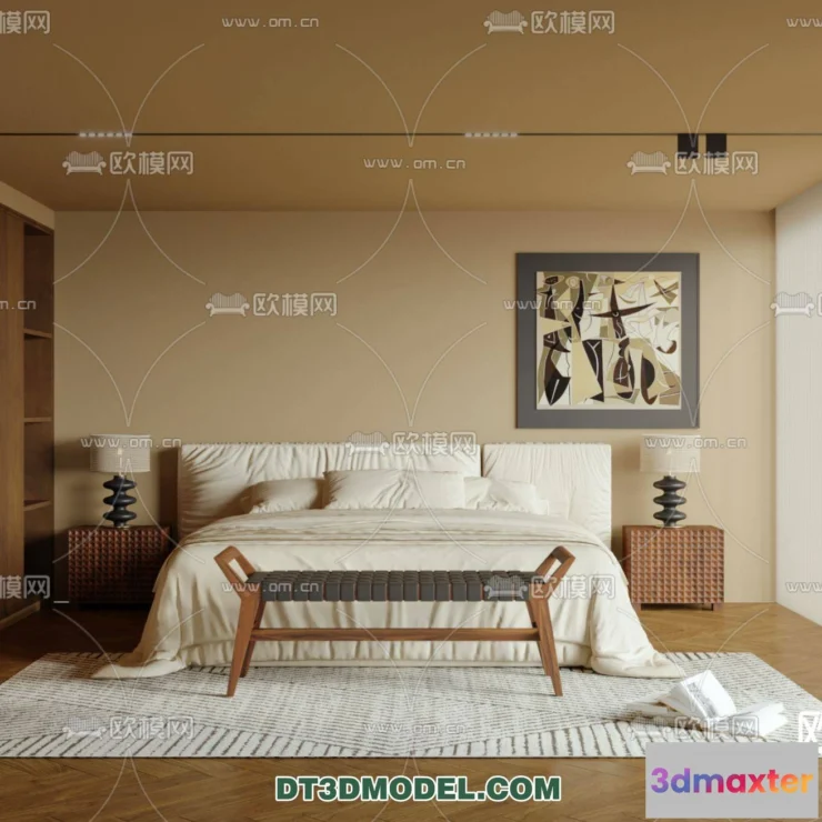 1162734 - WABI SABI STYLE 3D MODELS - BEDROOM - 0095