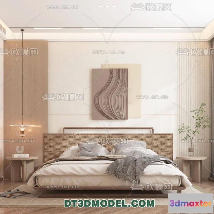 1162736 - WABI SABI STYLE 3D MODELS - BEDROOM - 0096