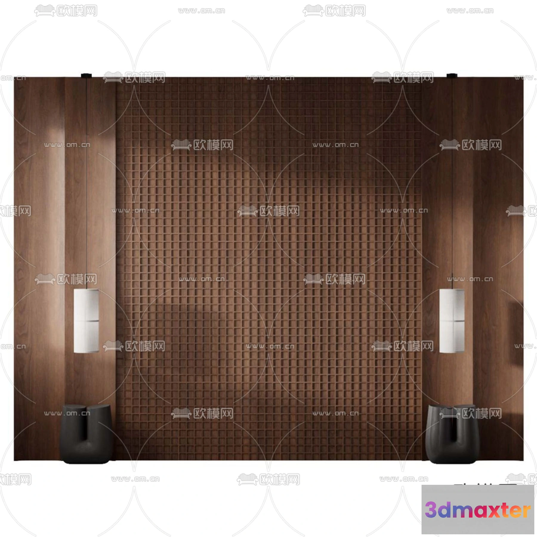 1163798 - WABI SABI STYLE 3D MODELS - BED-PANELS - 0003