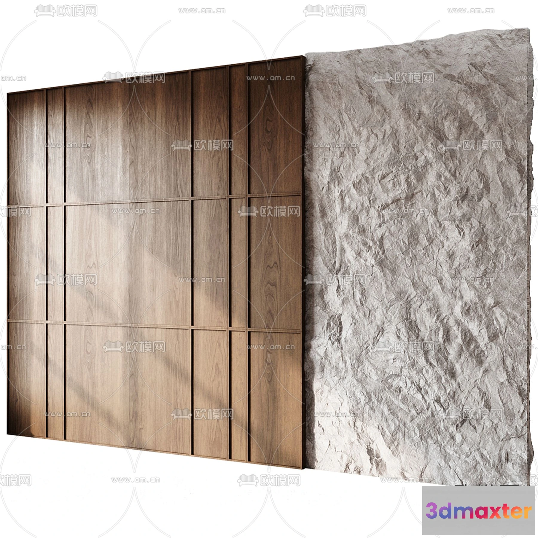 1163802 - WABI SABI STYLE 3D MODELS - BED-PANELS - 0005