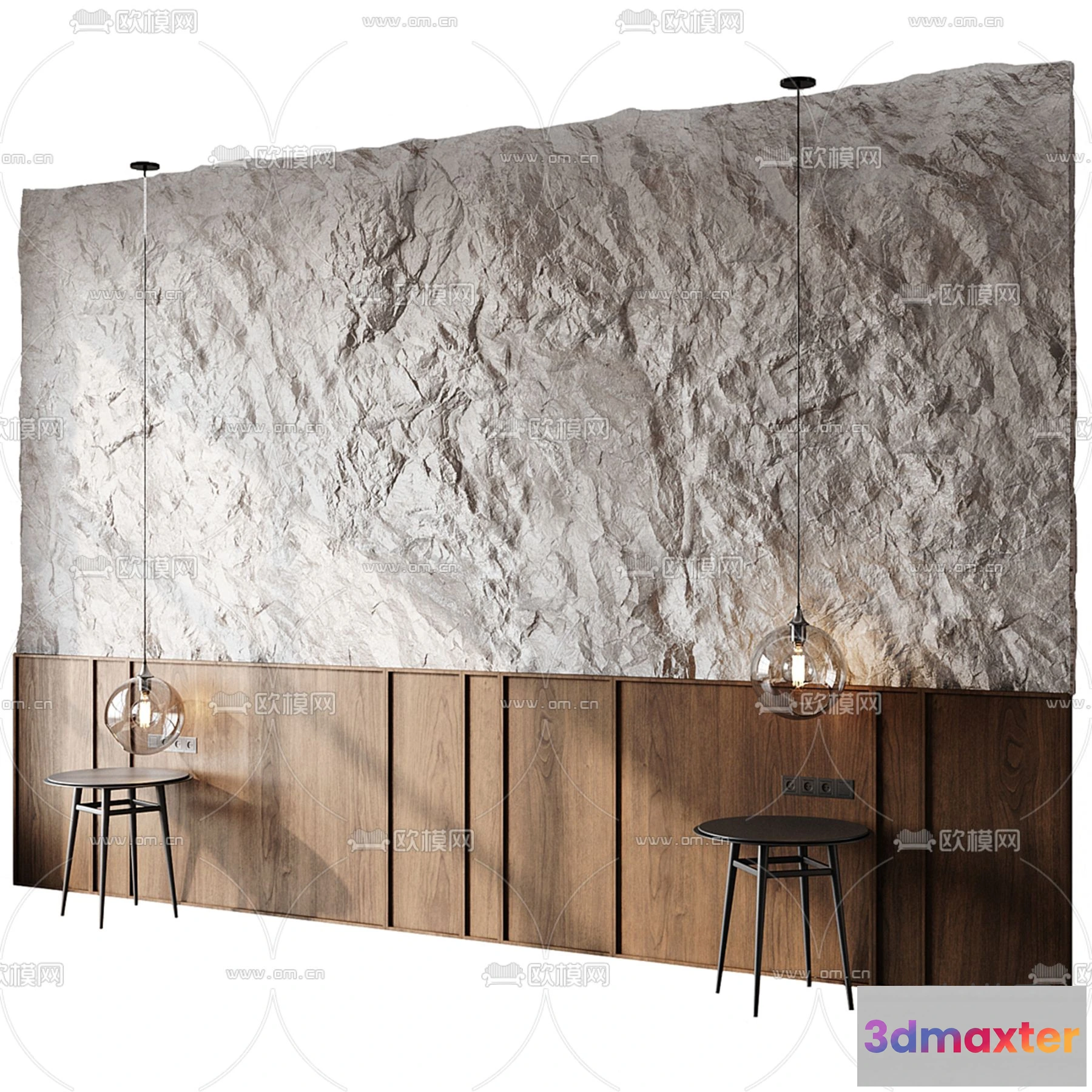 1163804 - WABI SABI STYLE 3D MODELS - BED-PANELS - 0006