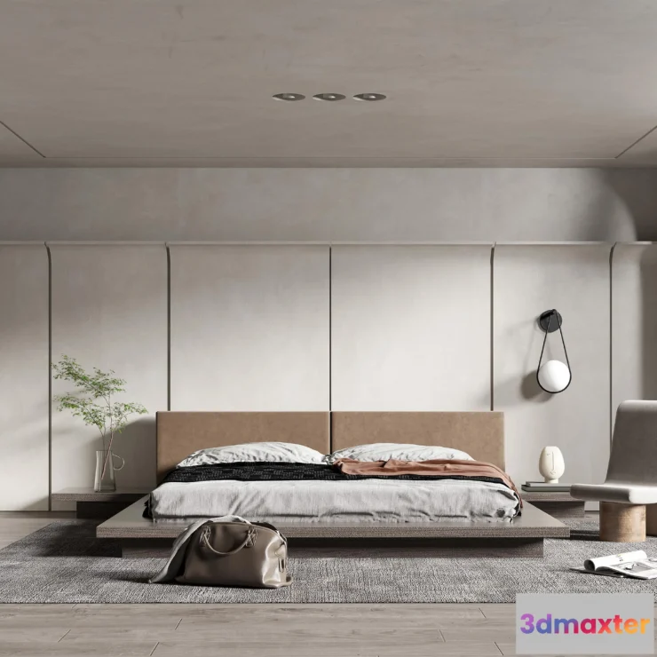 1164722 - BEDROOM - MODERN STYLE - 3D SCENE - 274