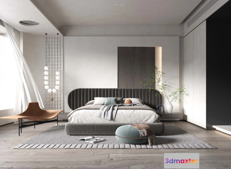 1164778 - BEDROOM - MODERN STYLE - 3D SCENE - 302
