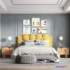 1164810 - BEDROOM - MODERN STYLE - 3D SCENE - 318