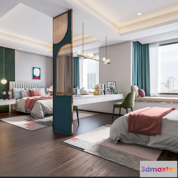 1171296 - CORONA SCENES - BEDROOM - 3555