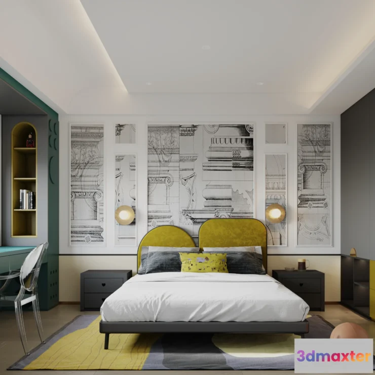 1171534 - CORONA SCENES - BEDROOM - 3674